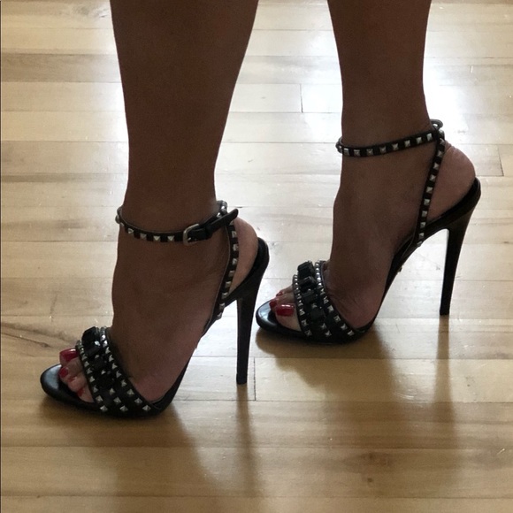 NEW:  Prada Stud Sandal - Picture 8 of 8